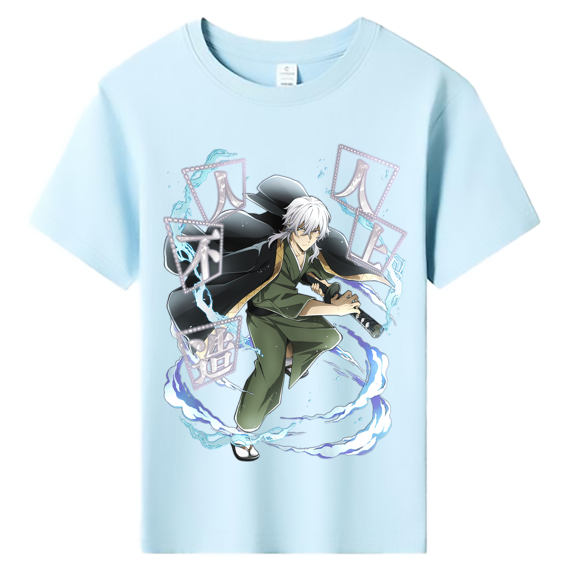（画像用） 文豪ストレイドッグス Bungo Stray Dogs 綿100％キッズTシャツ（フロントプリント）